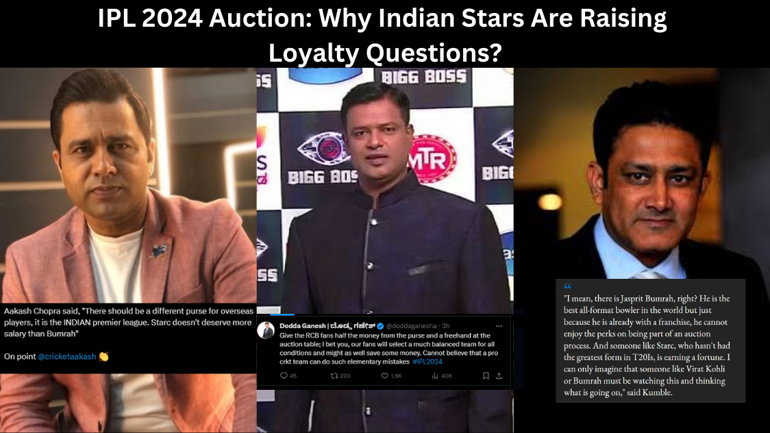 IPL 2024 Auction: Why Indian Stars Are Raising Loyalty Questions