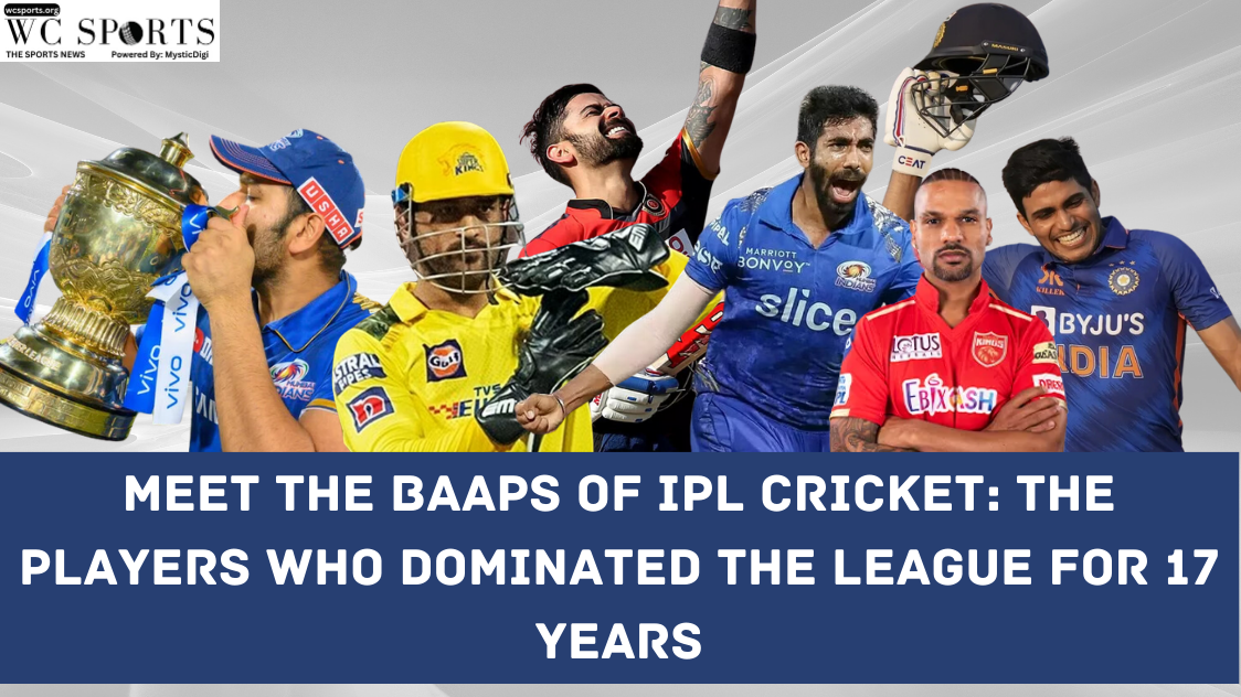 Meet the Baaps of IPL Cricket: The Players Who Dominated the League for 17 Years